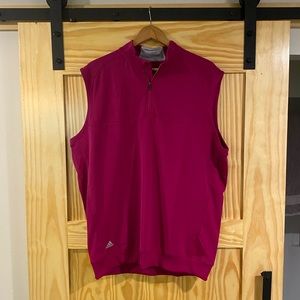 Adidas Golf Quarter-Zip Vest